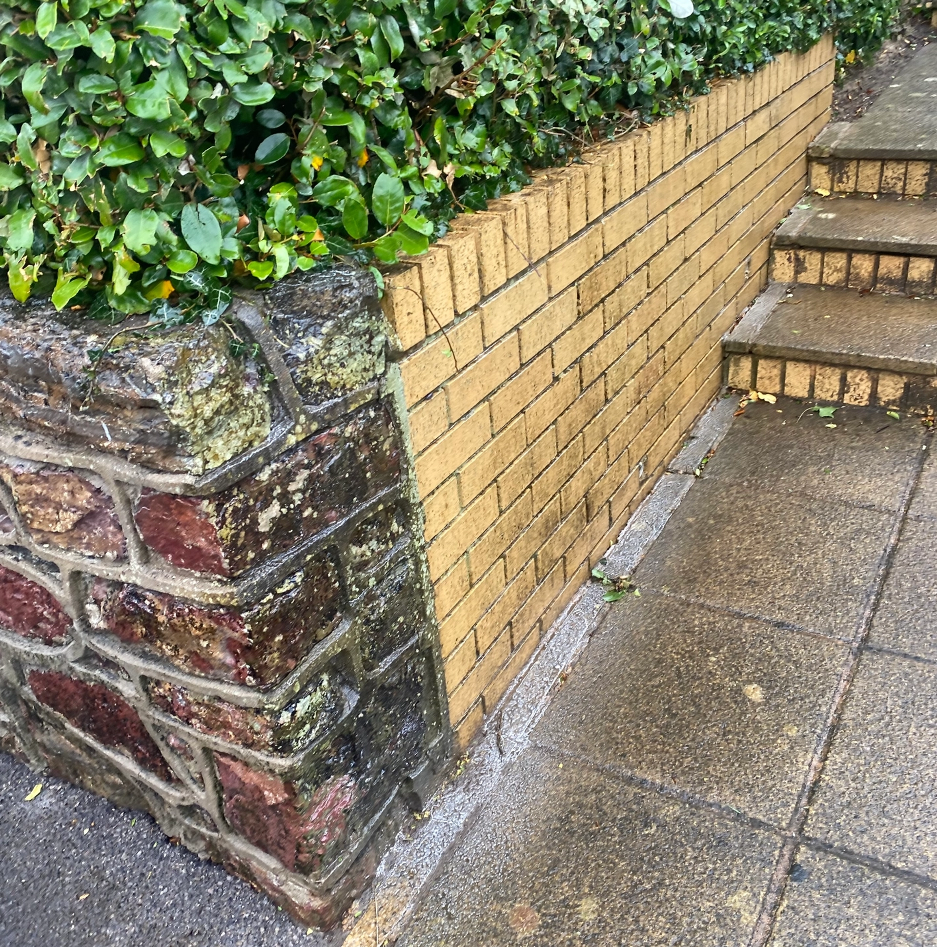 Pressure washing example 2